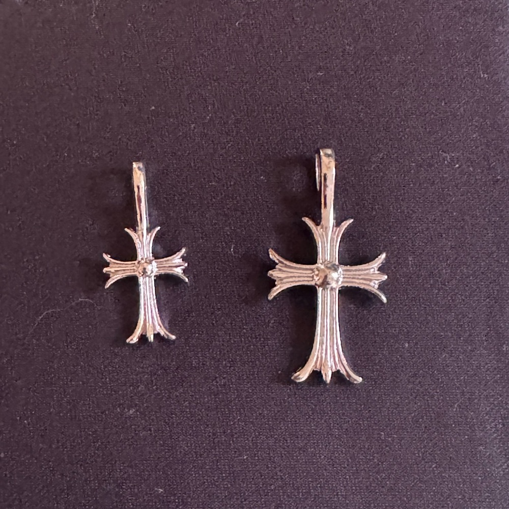 Silver Plated Crosses
